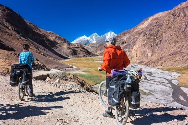 Faire du vélo à travers Sikkim