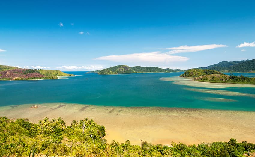 Sumatra-Ouest: extension en baie de Mandeh
